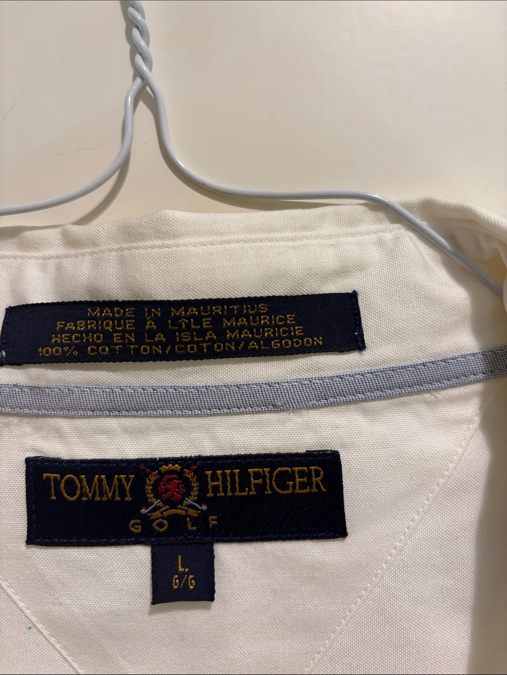 Tommy Hilfiger Men's White Long-Sleeve Button-Down Shirt - Picture 2 of 5